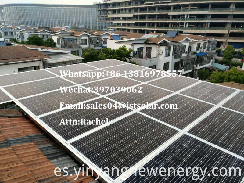 Califique una calificación de panel solar mono de 290 vatios en China